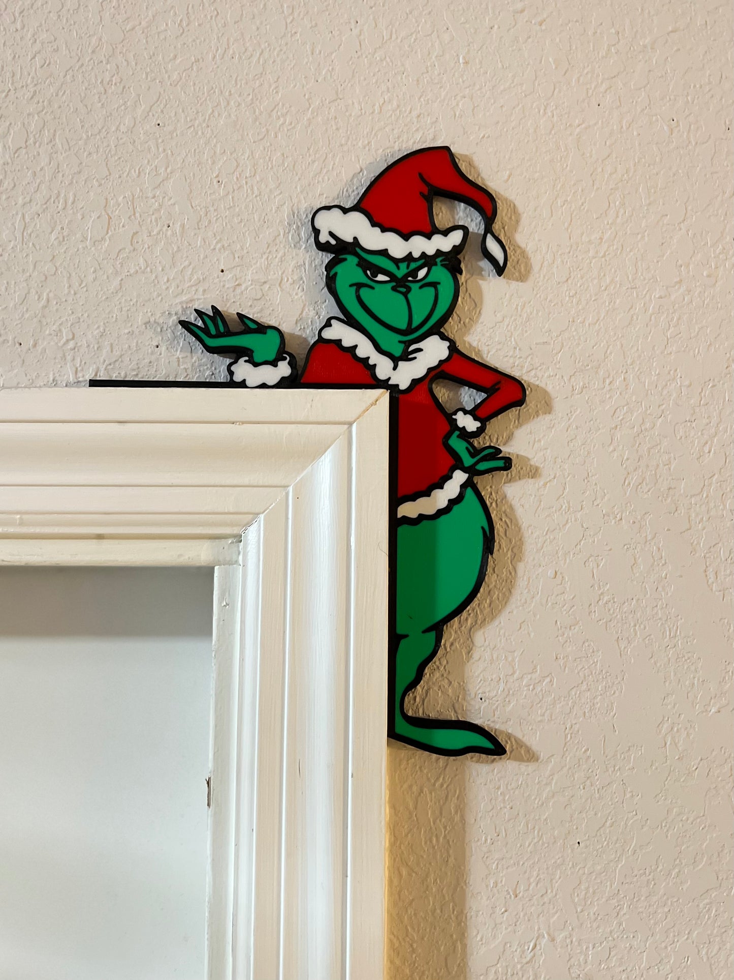 Made by Mike: Mean One Door Frame Corner 3D Printed