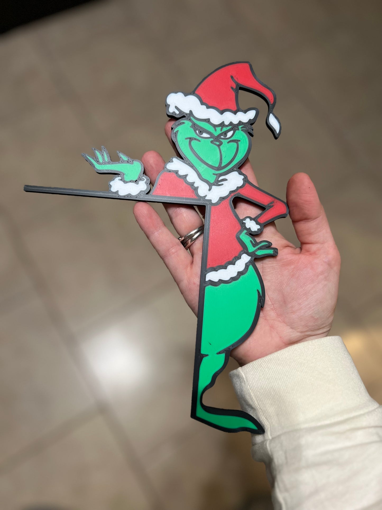 Made by Mike: Mean One Door Frame Corner 3D Printed