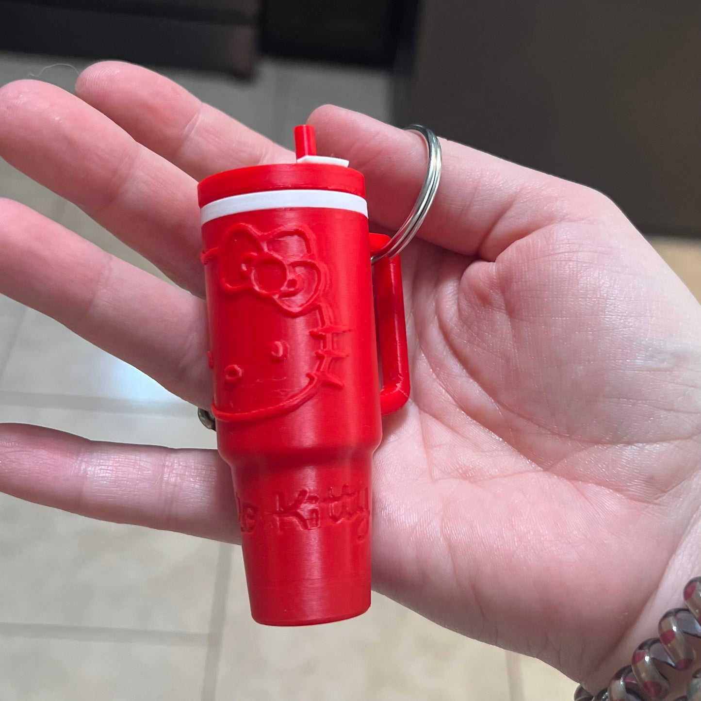 Made by Mike: Hello Chapstick Holder Tumbler Keychain
