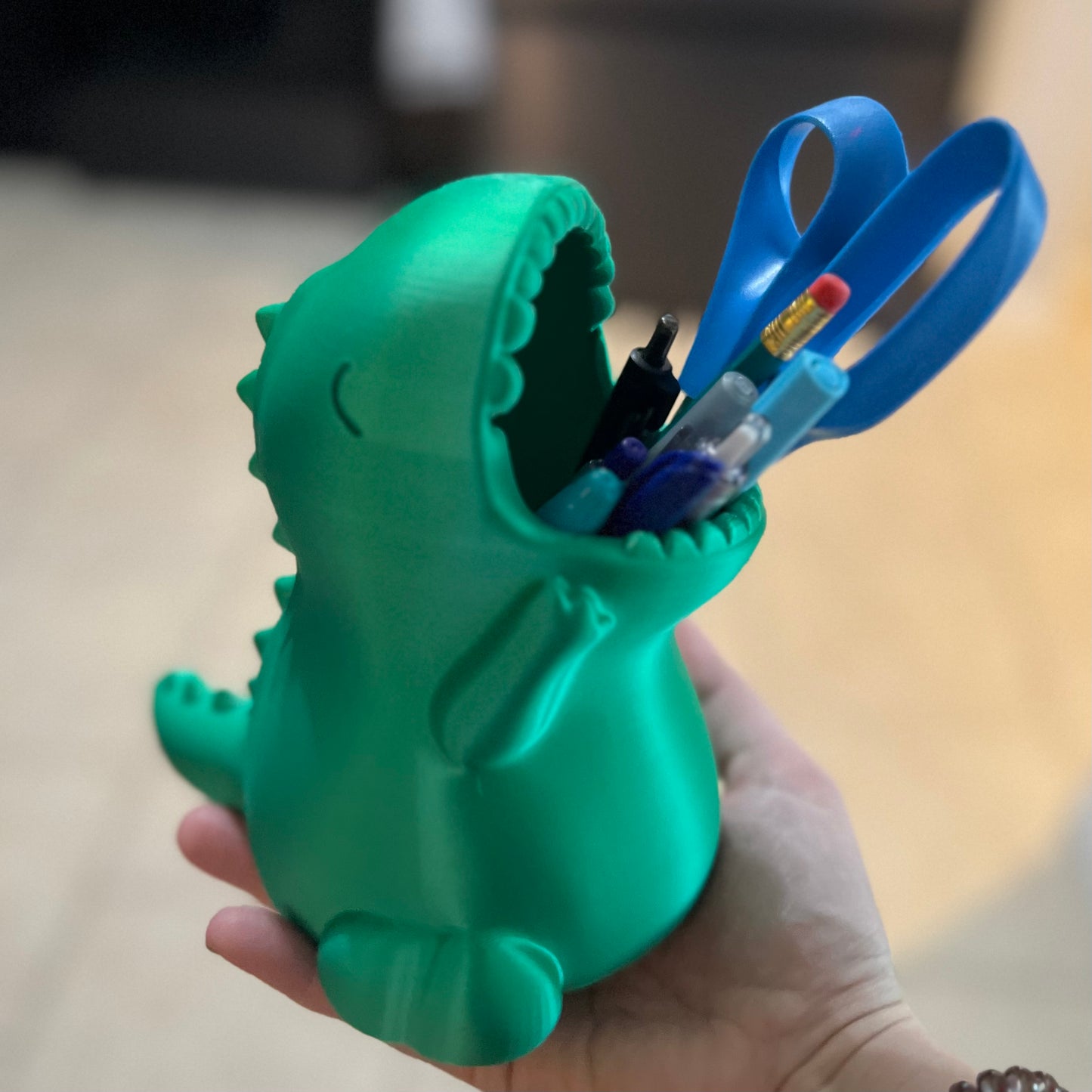 Made by Mike: Dinosaur Pencil Holder