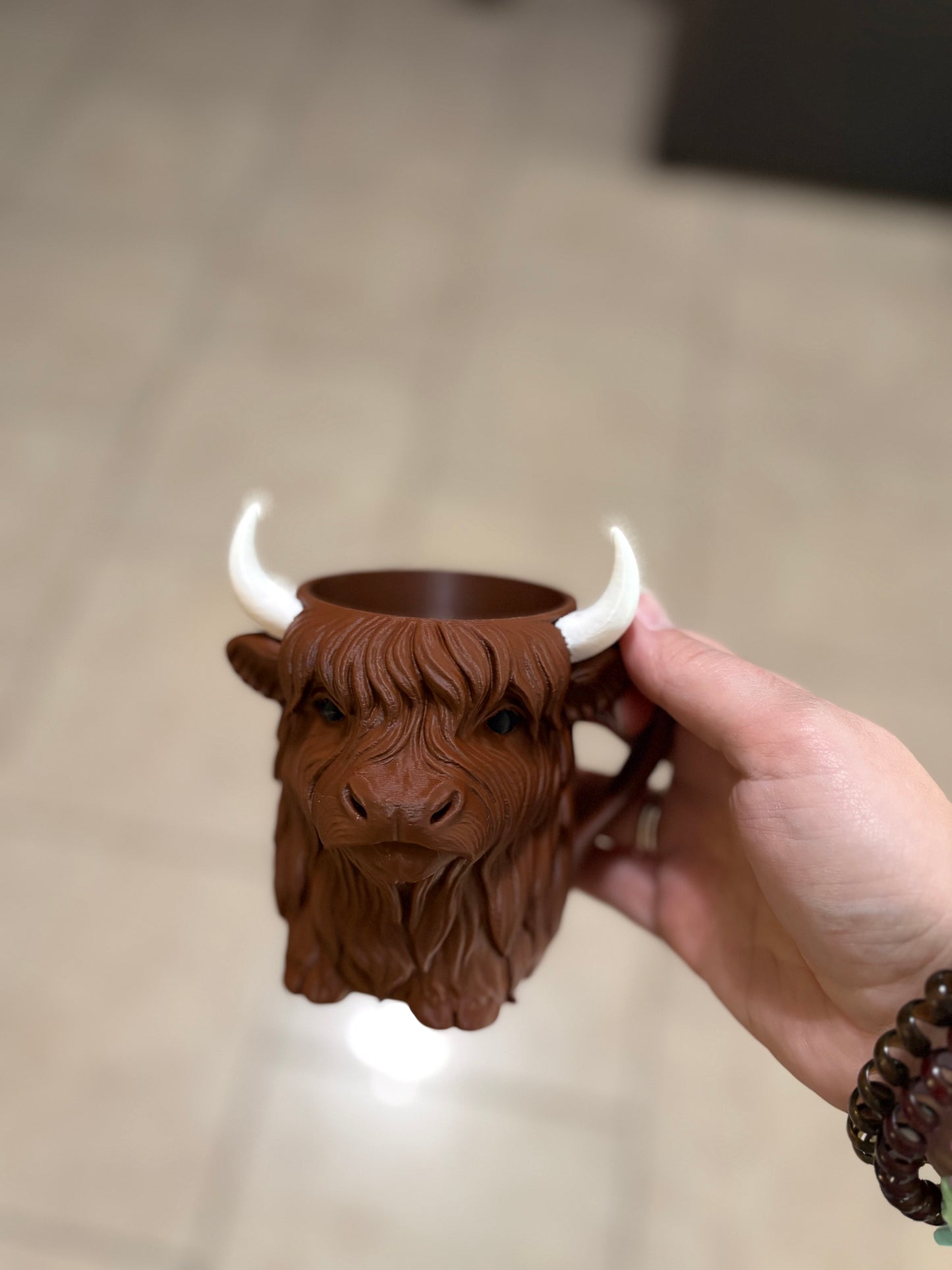 Made by Mike: Highland Cow “can cooler”