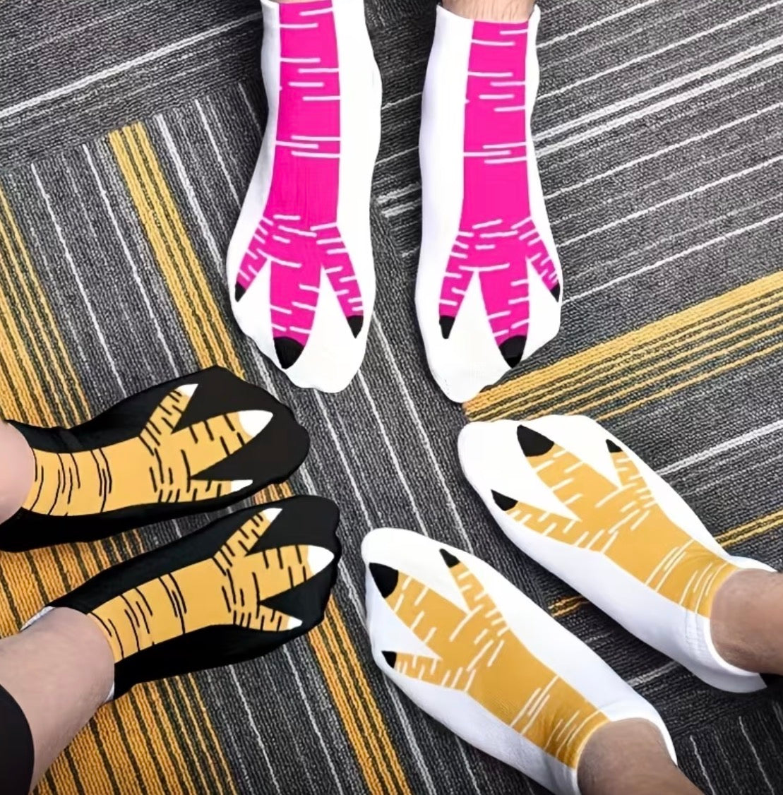 Mystery Pair of Chicken Feet Socks