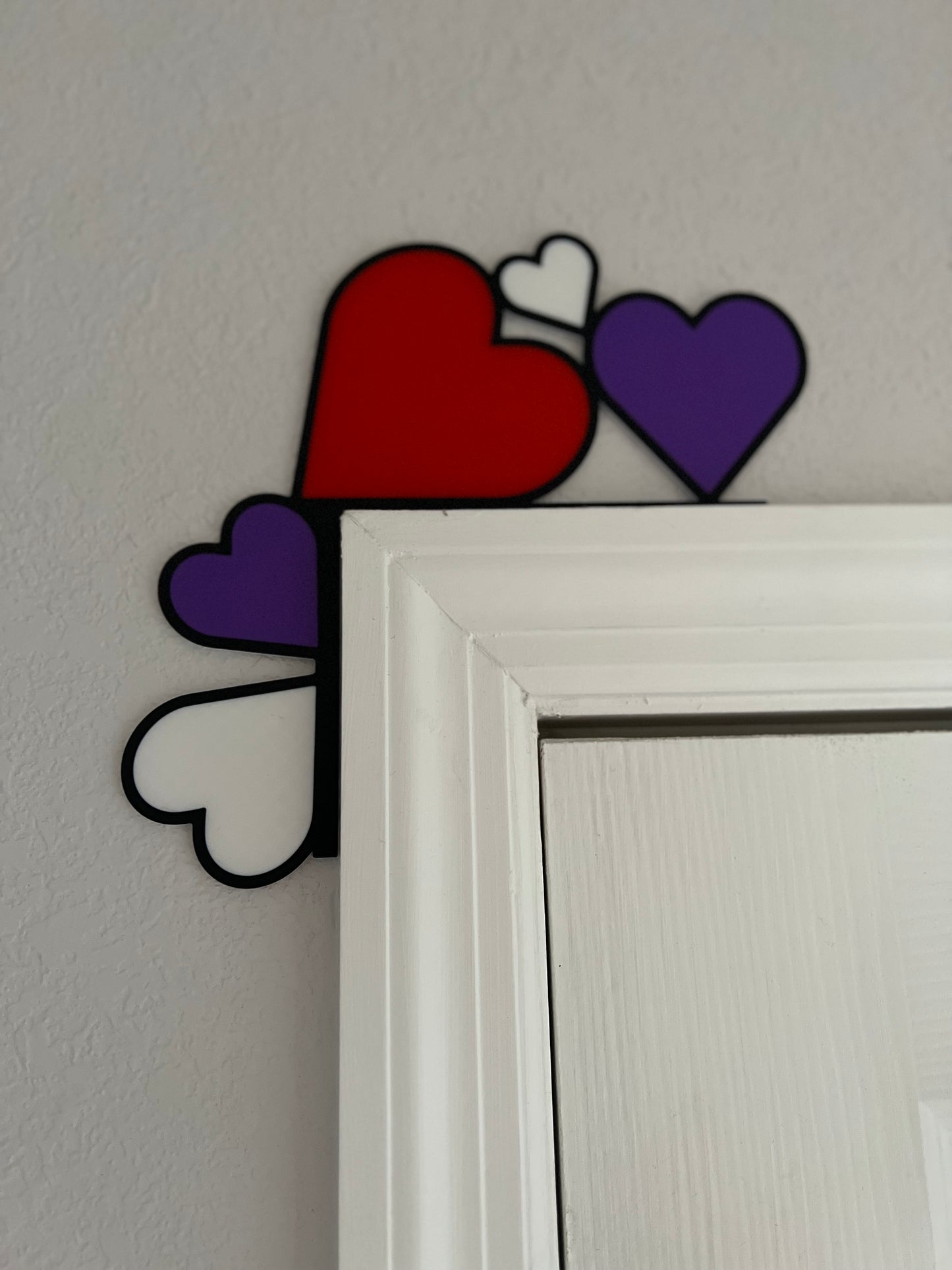 Made by Mike: Valentine Heart Door Frame 3D Printed