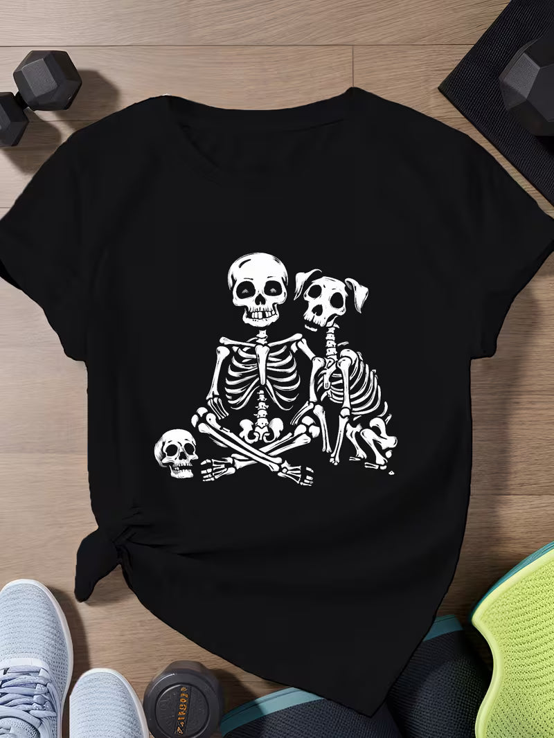 Skeleton Dog UNISEX Vinyl Graphic