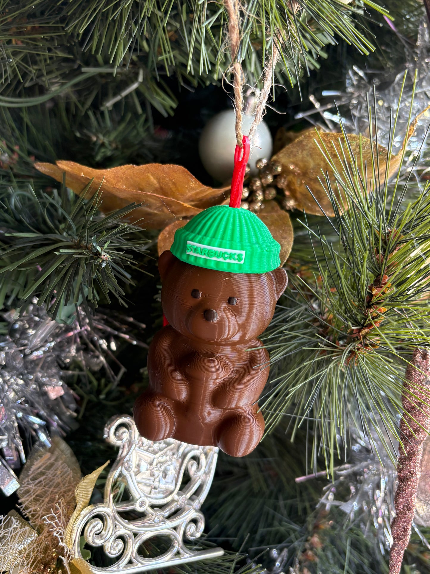 Made by Mike: Bearista Bear Ornament 2.0 Secret Compartment