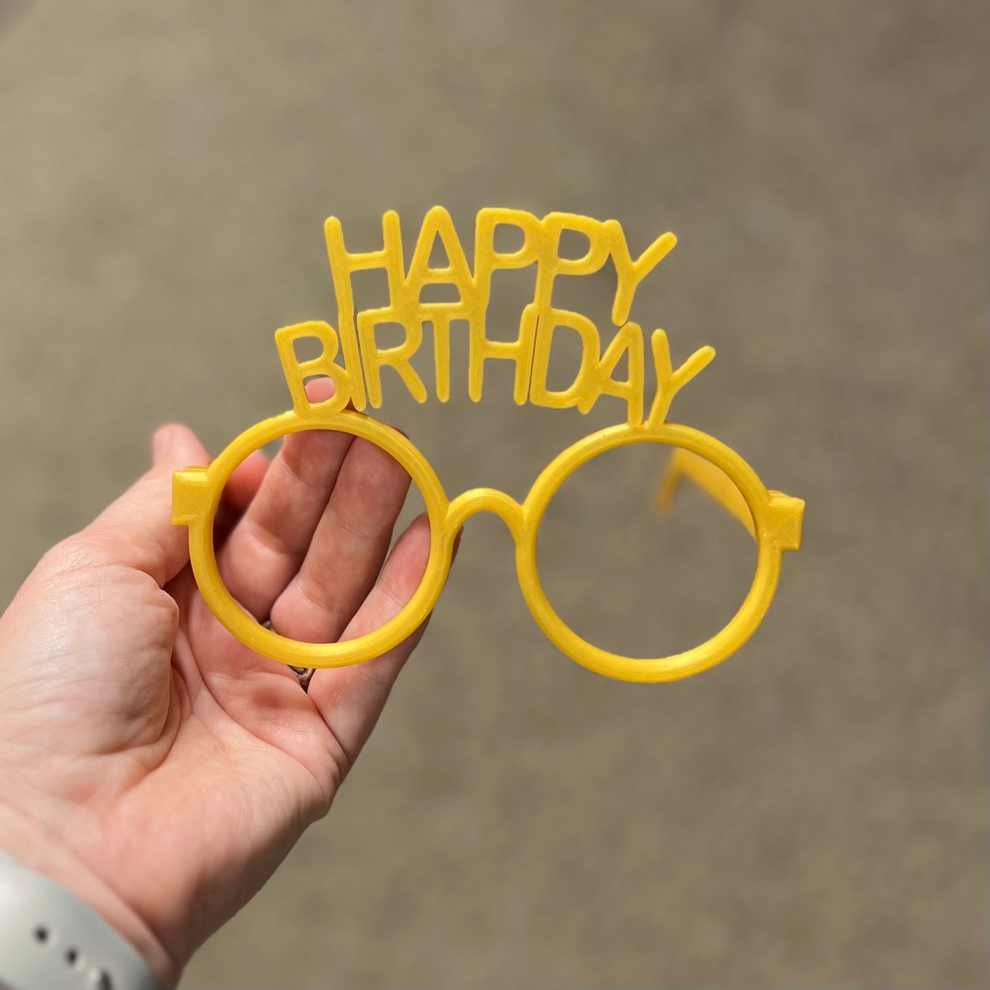 Made by Mike: Happy Birthday Glasses