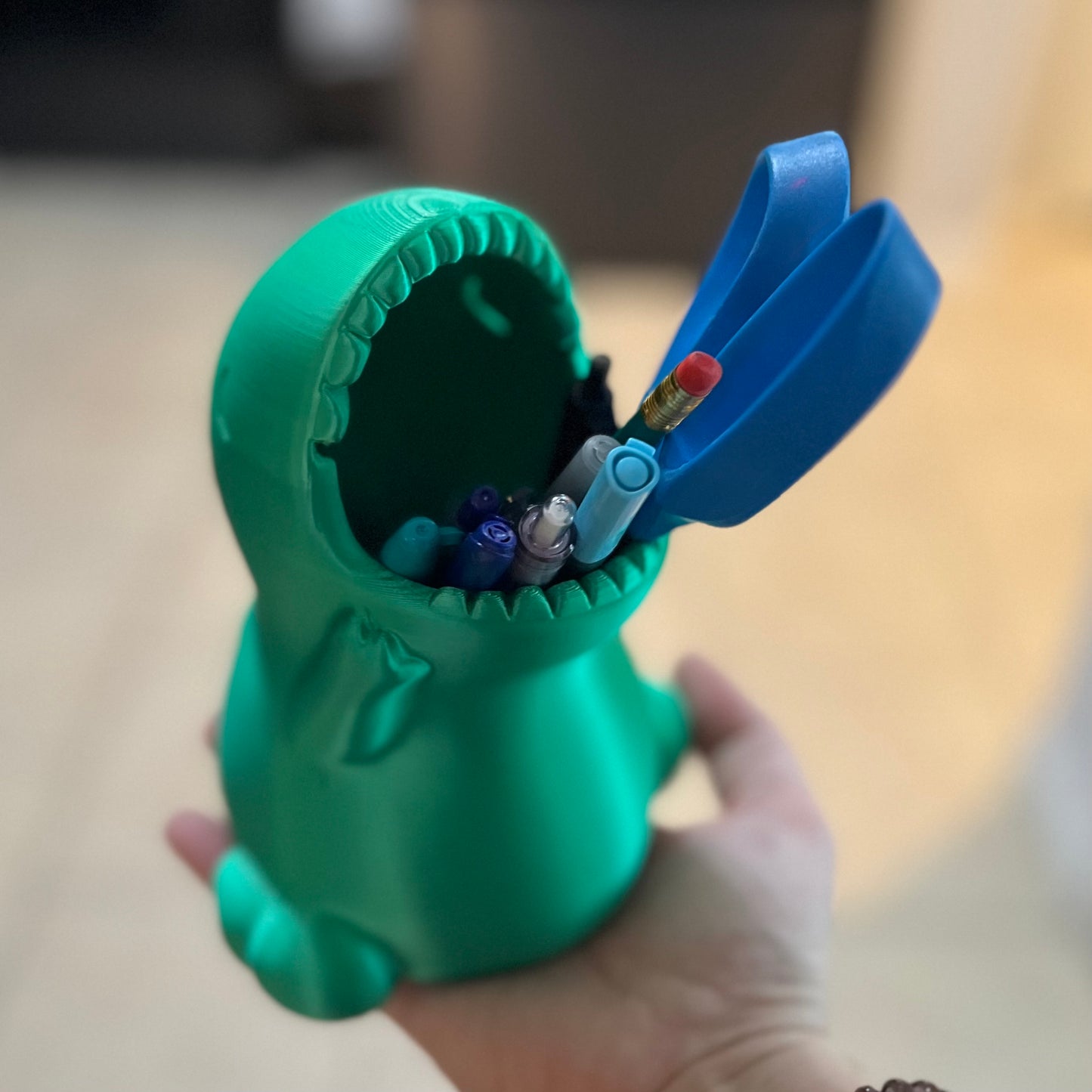 Made by Mike: Dinosaur Pencil Holder
