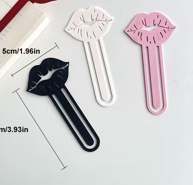 One Mystery Color Lip Bookmark