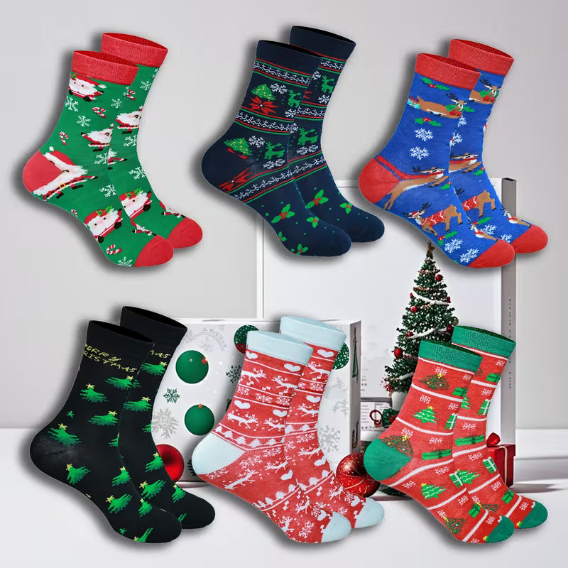 1 Pair of Mystery Christmas Socks