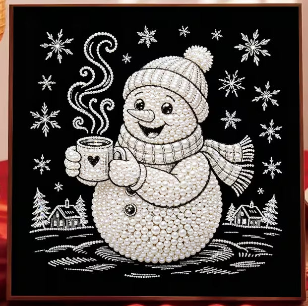 Preorder Snowman Pearl Painting Kit