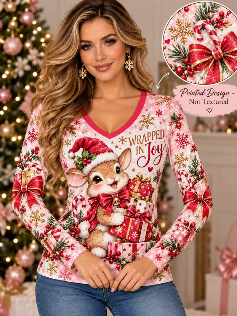Preorder Wrapped In Joy Long Sleeve Shirt