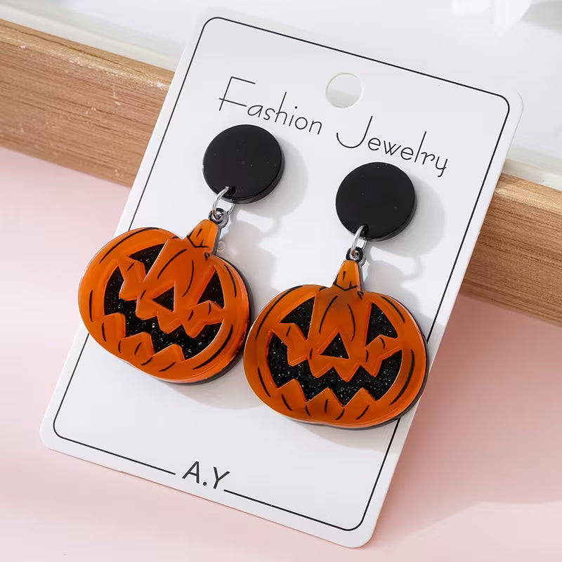 Pumpkin Earrings