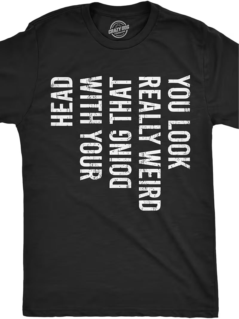 Unisex You Look Vinyl Graphic T-Shirt