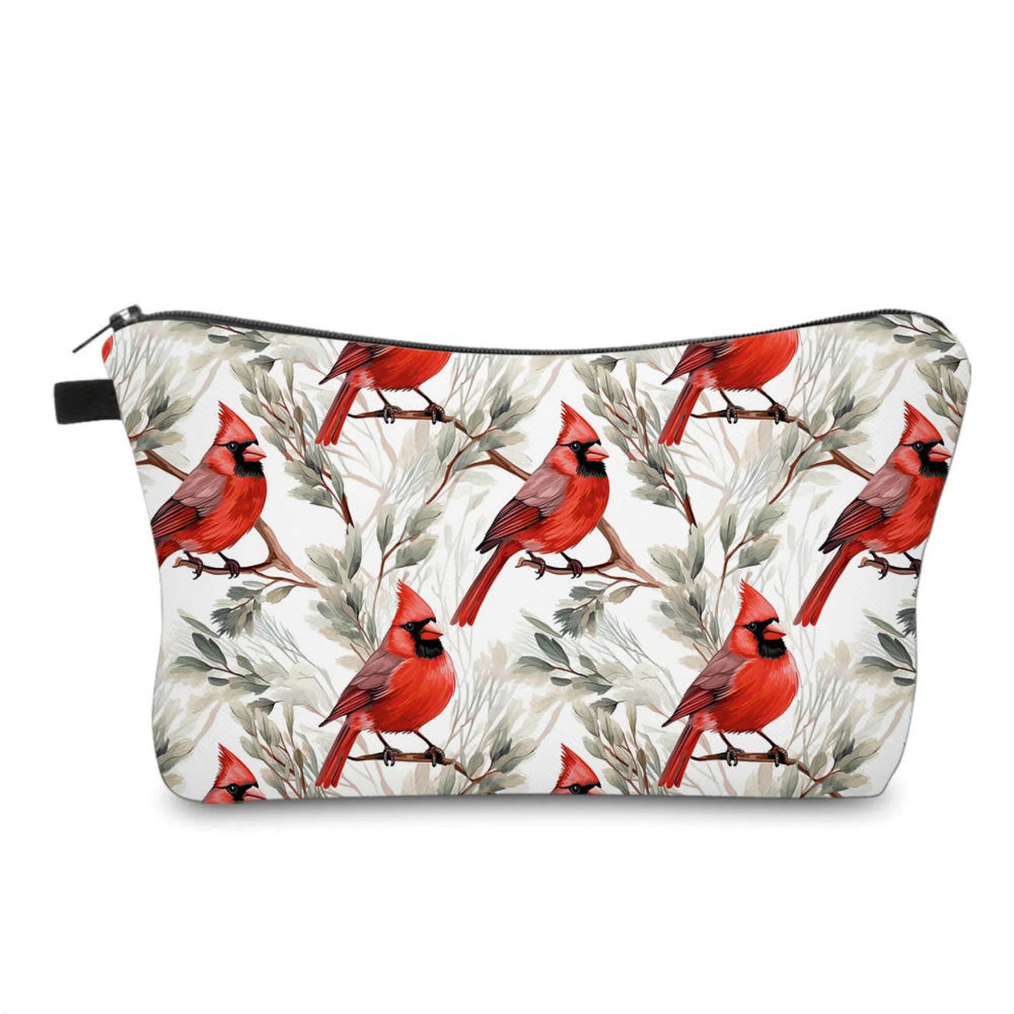 Animal, Red Cardinal Water Resistant Pouch