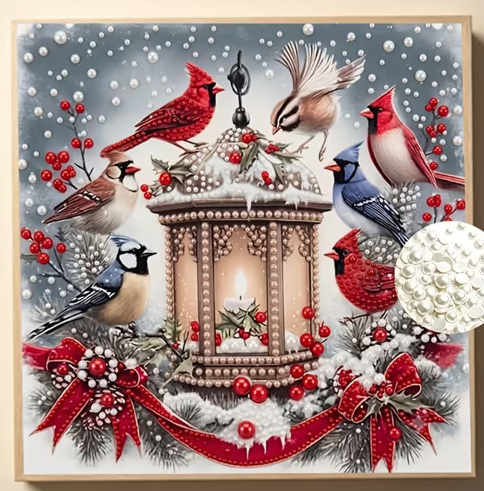 Preorder Cardinal Pearl Painting Kit