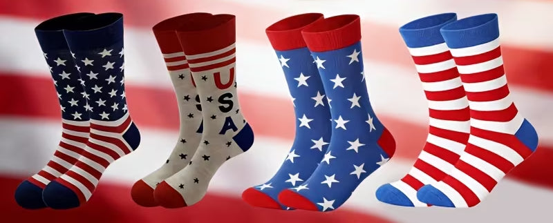 Mystery Pair of Americana Socks