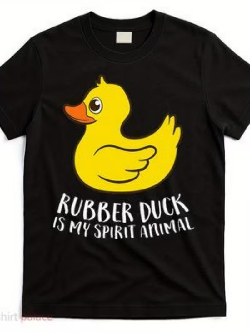 Unisex Rubber Duck Vinyl Graphic T-Shirt