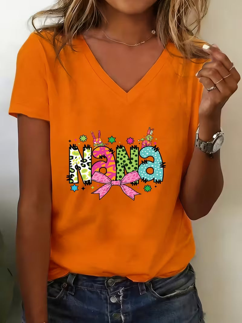 Women's Nana Vinyl Graphic T-Shirt