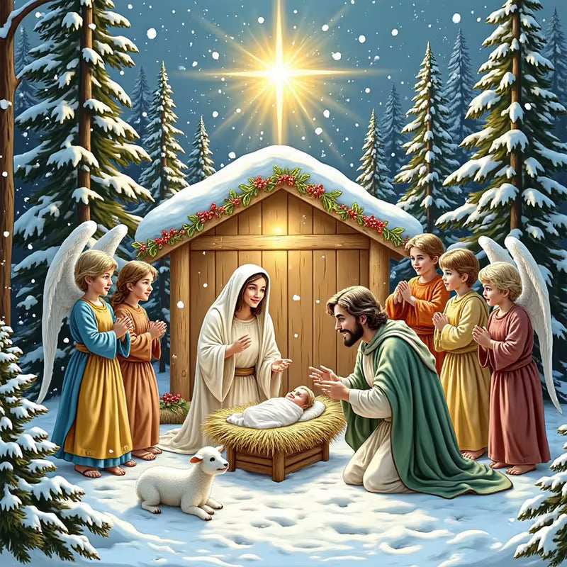 Preorder Manger Diamond Art Painting Kit