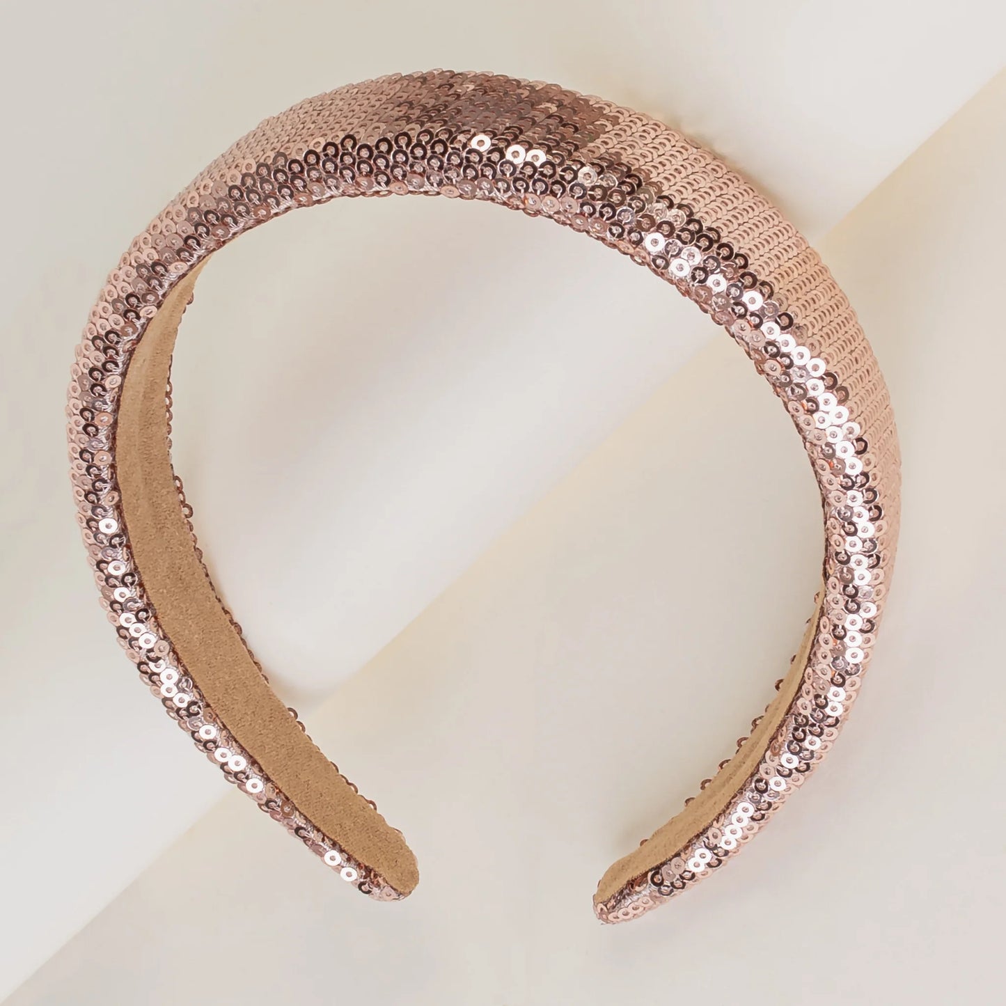 Sequin Headband - Gold