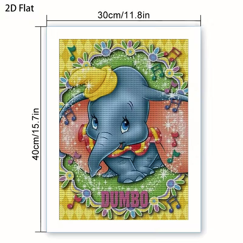 Inspired Elephant Diamond Art