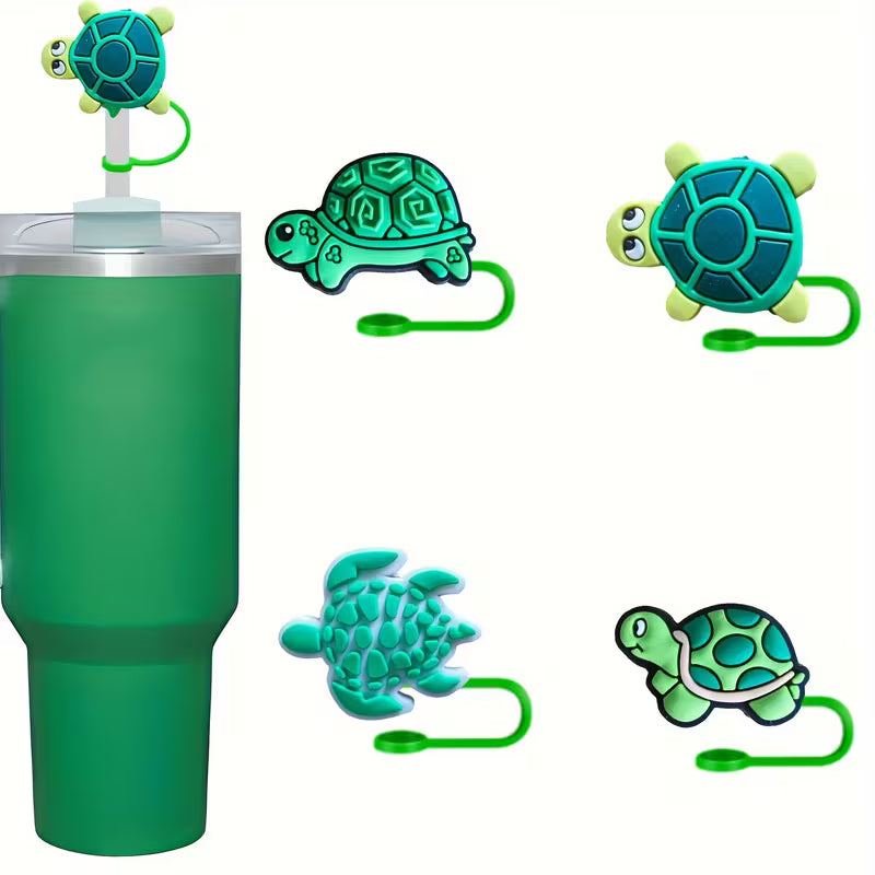 Mystery Turtle Straw Topper