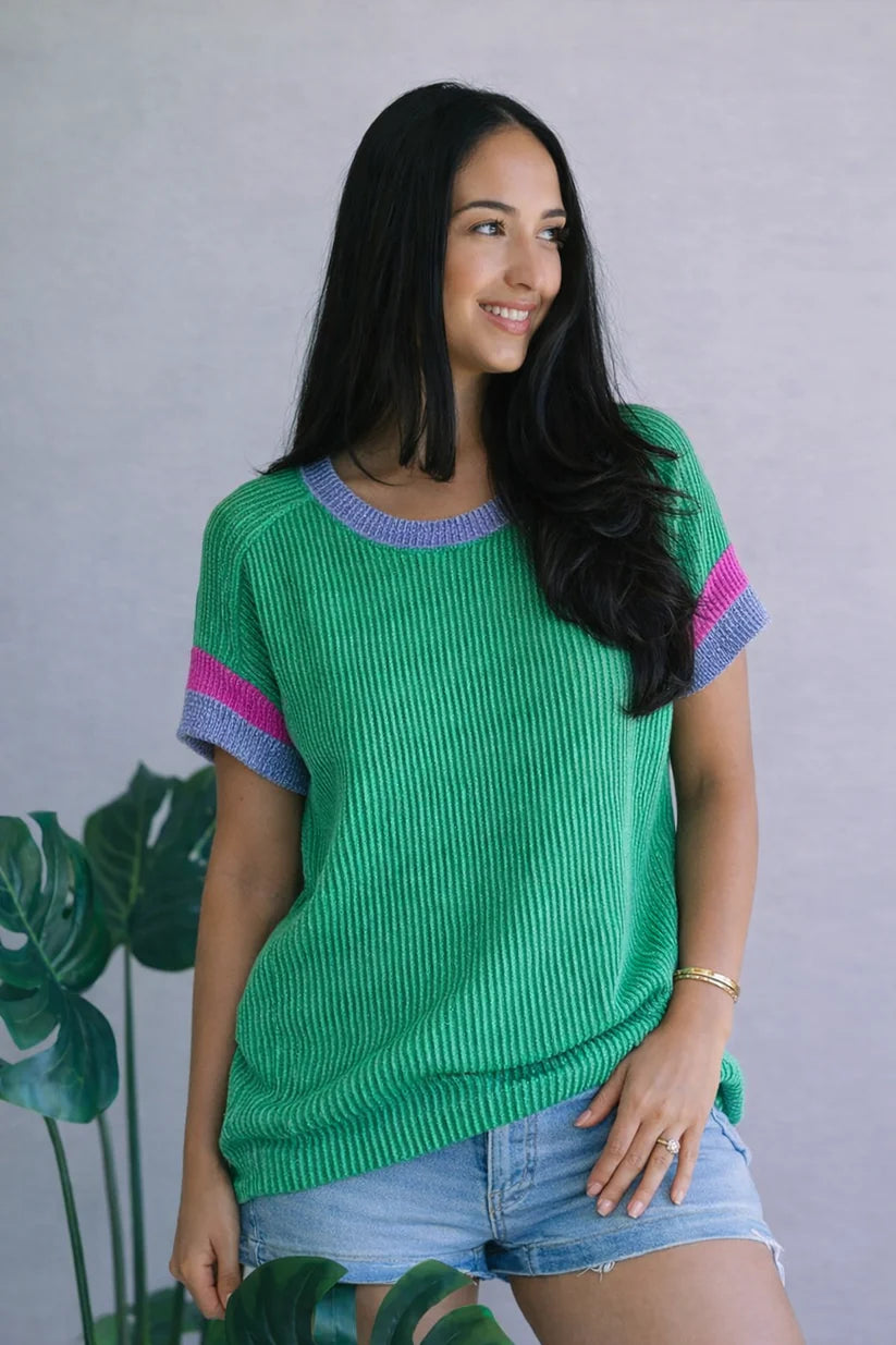 Meadowline Colorblock Top