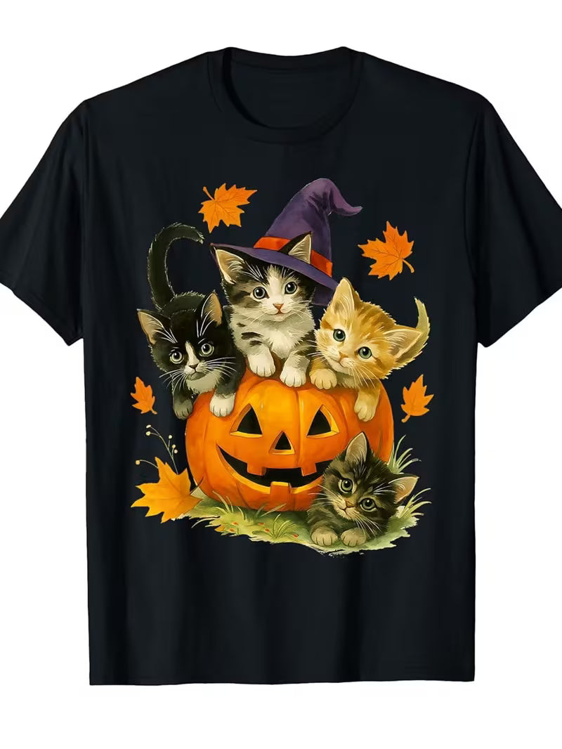 kittens & Pumpkin UNISEX Vinyl Graphic