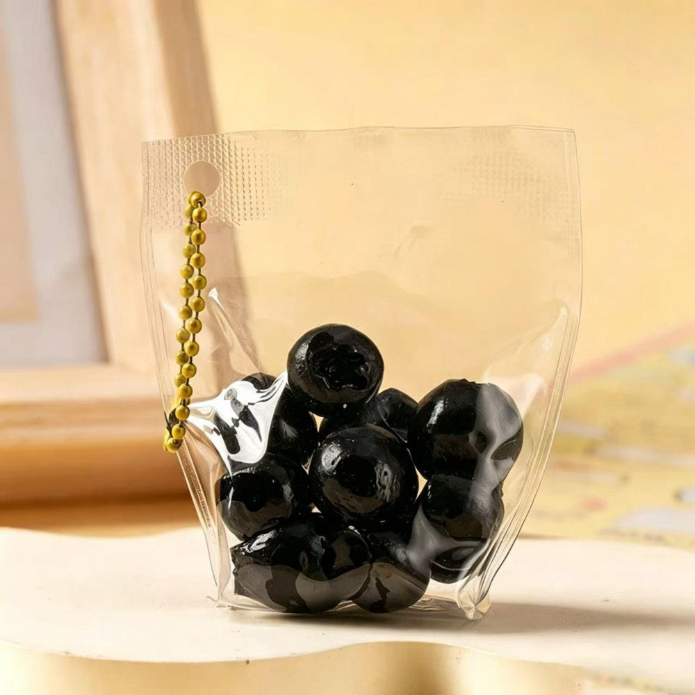 Fruit Squishy Key Ring - Blueberry