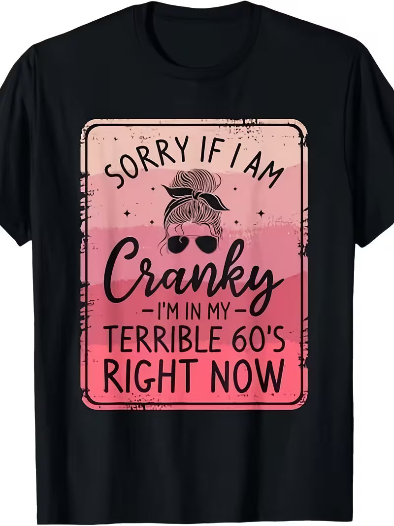 Unisex Cranky Vinyl Graphic T-Shirt