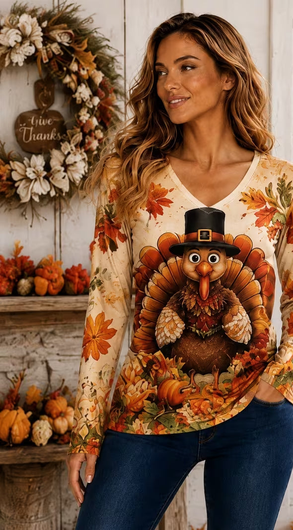 Preorder Pilgtim Turkey Long Sleeve Shirt