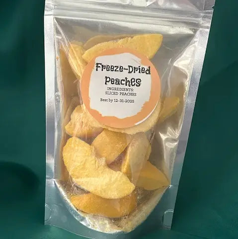 Preorder Freeze Dried Peach Slices