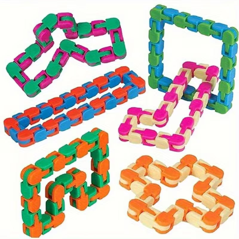 Mystery Color Snake Puzzle Fidget