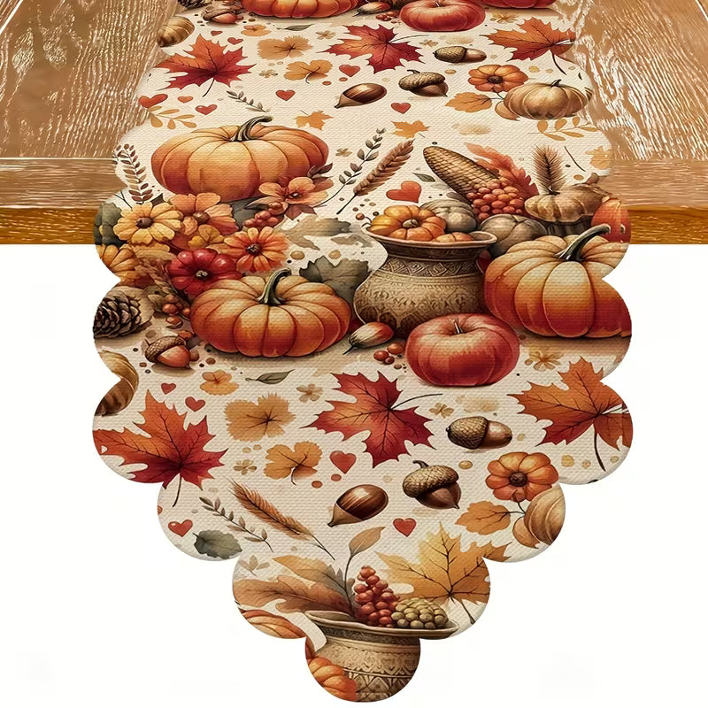 Preorde Pumpkin Table Runner