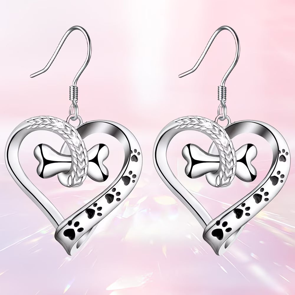 Bone Dangle Earrings
