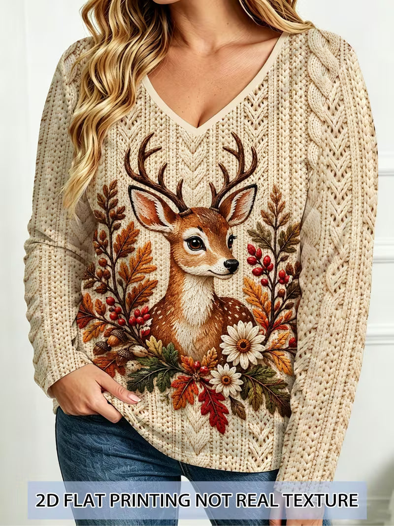 Preorder Deer Long Sleeve Shirt