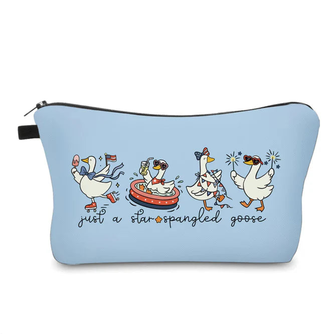 America, Goose Star Spangled Water Resistant Pouch