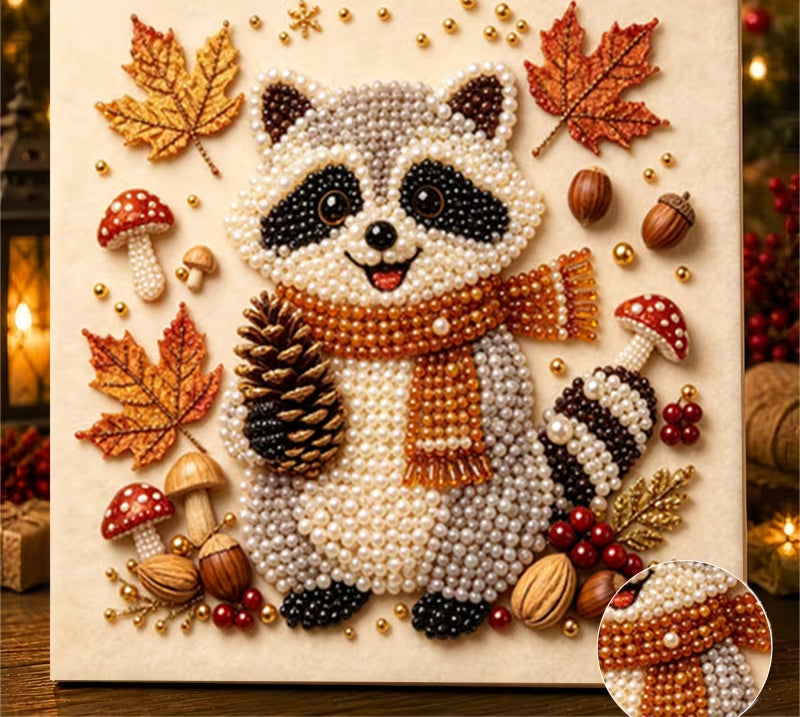Preorder Racoon Pearl Painting Kit