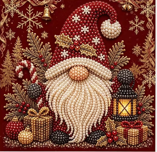 Preorder Christmas Gnome Pearl Painting Kit