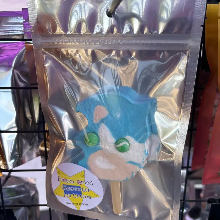 Freeze Dried Sonic Hedgehog Ice Cream