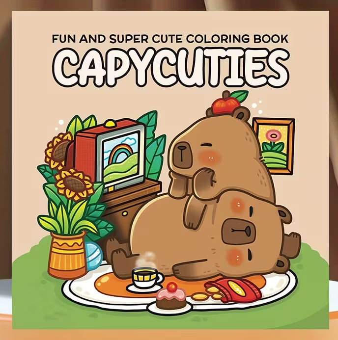 Capycuties Coloring Book