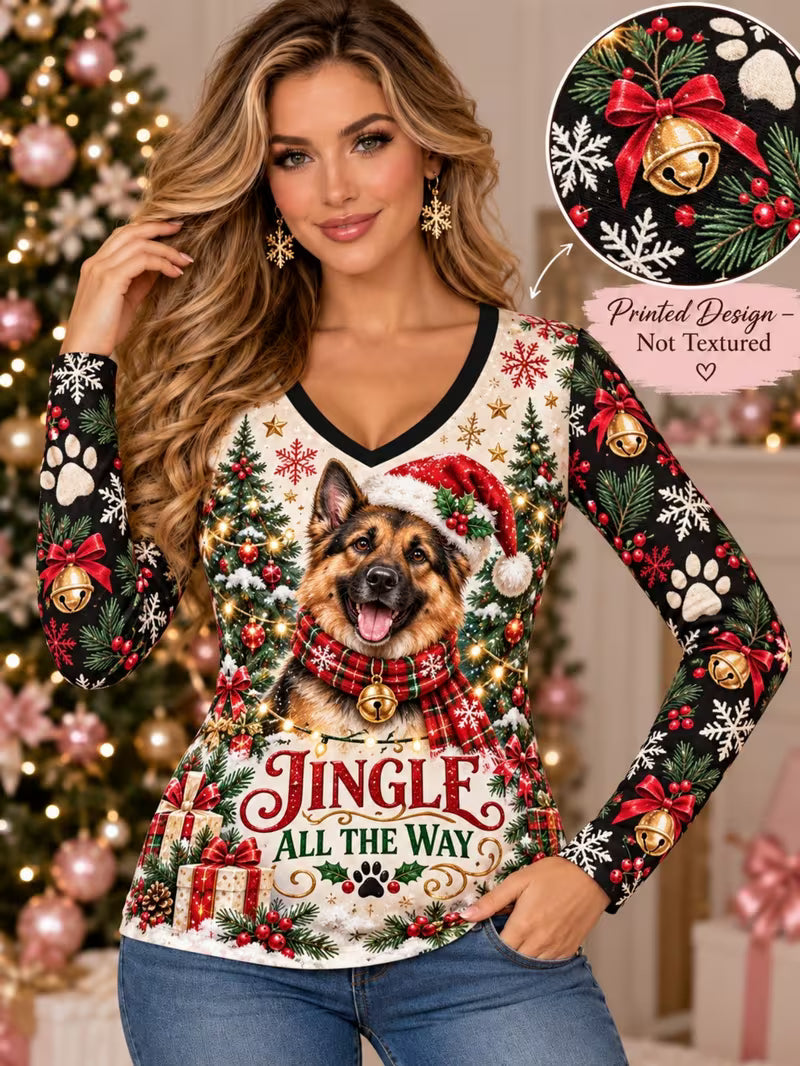 Preorder Jingle All The Way Long Sleeve Shirt