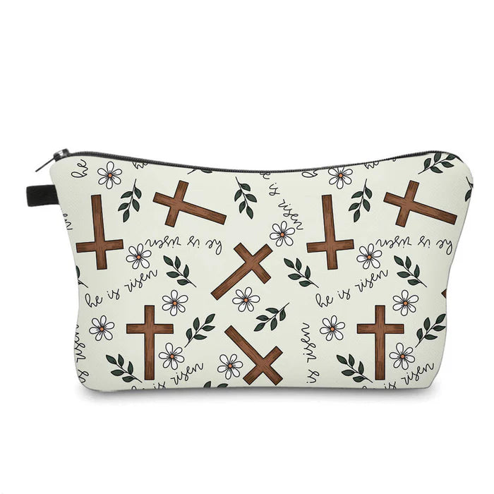 Religious - Easter He Is Risen Water Resistant Pouch
