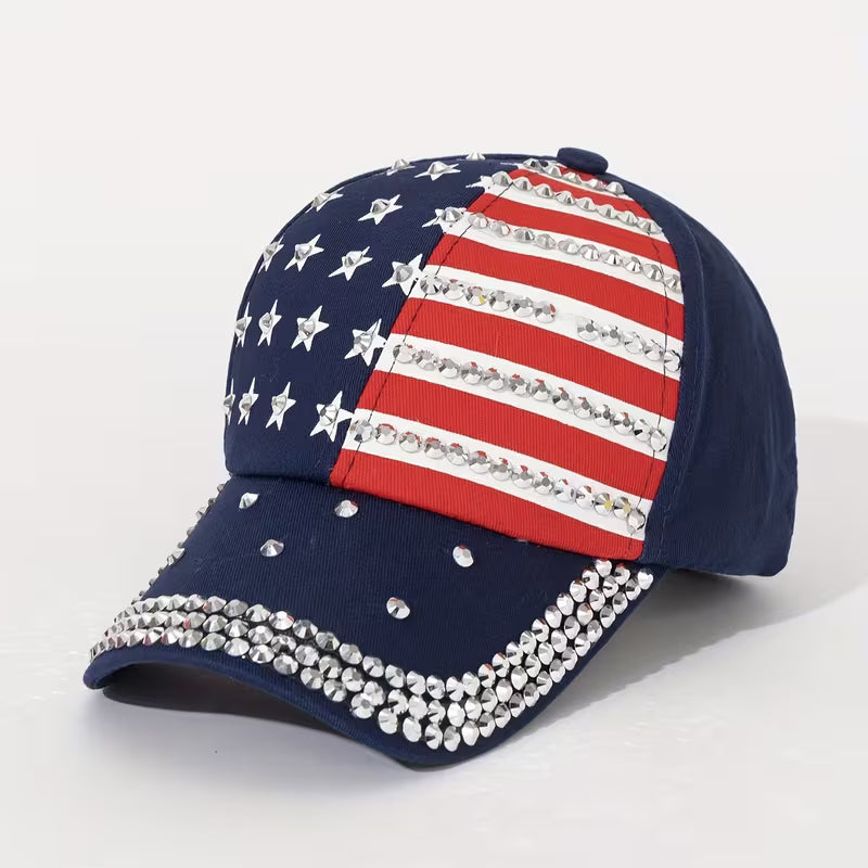 Rhinestone Americana Hat