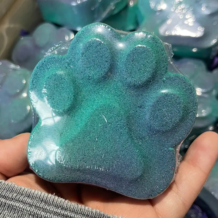 Paw Print Bath Bomb
