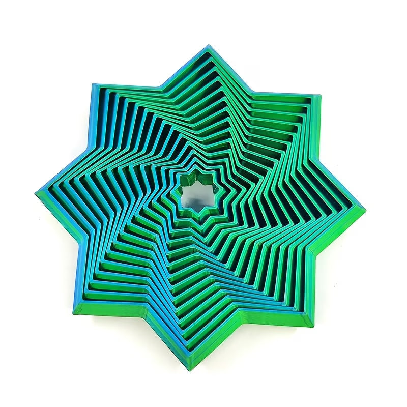 Blue/Green 3D Fidget
