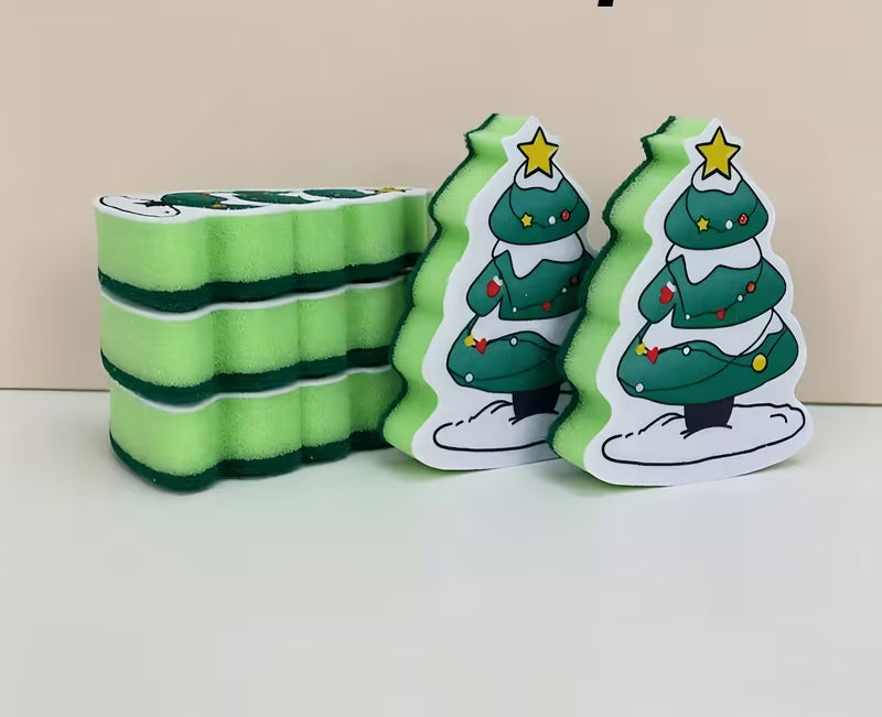 One Christmas Tree Sponge