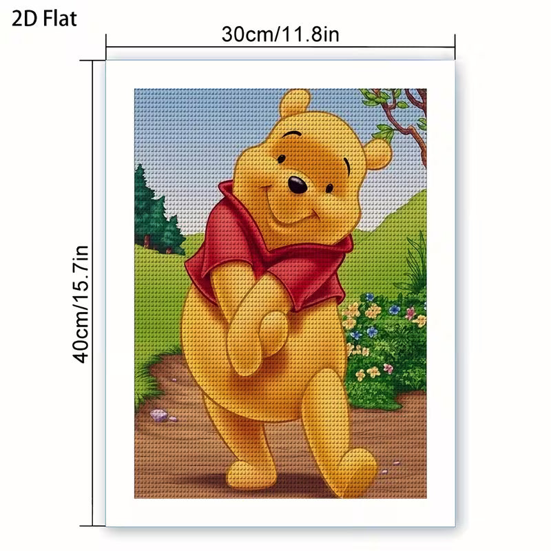 Inspired Bear Diamond Art