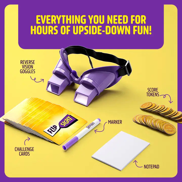 Flipsight Upside Down Goggles Challenge Family Game