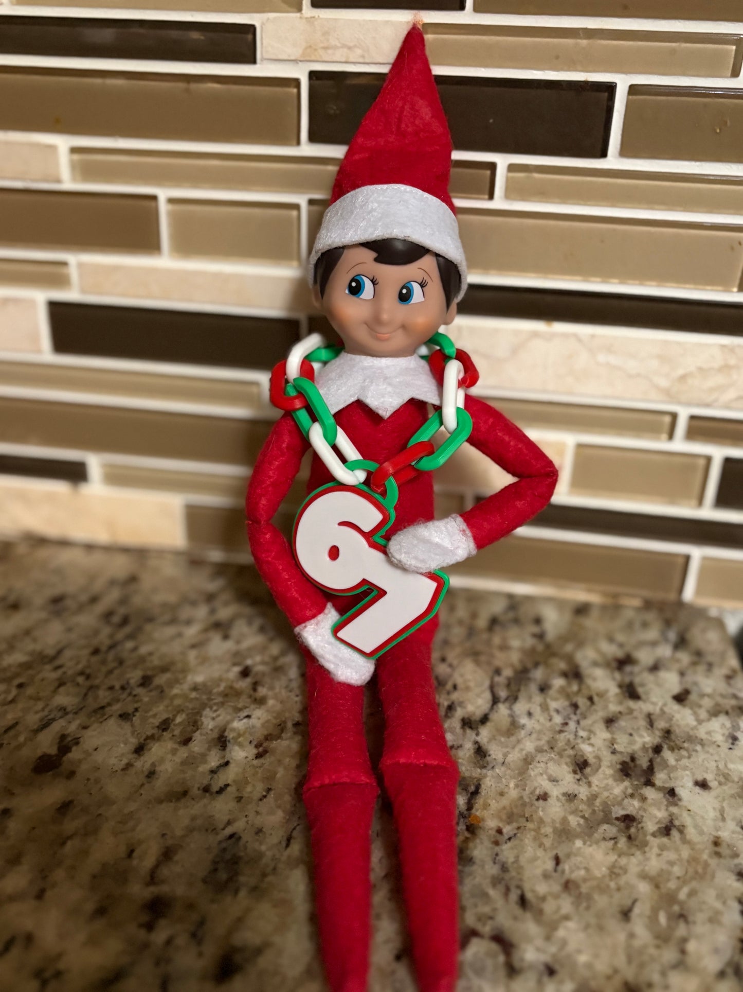 Made by Mike: Elf Hype Chain 6-7 “Oversized” elf necklace